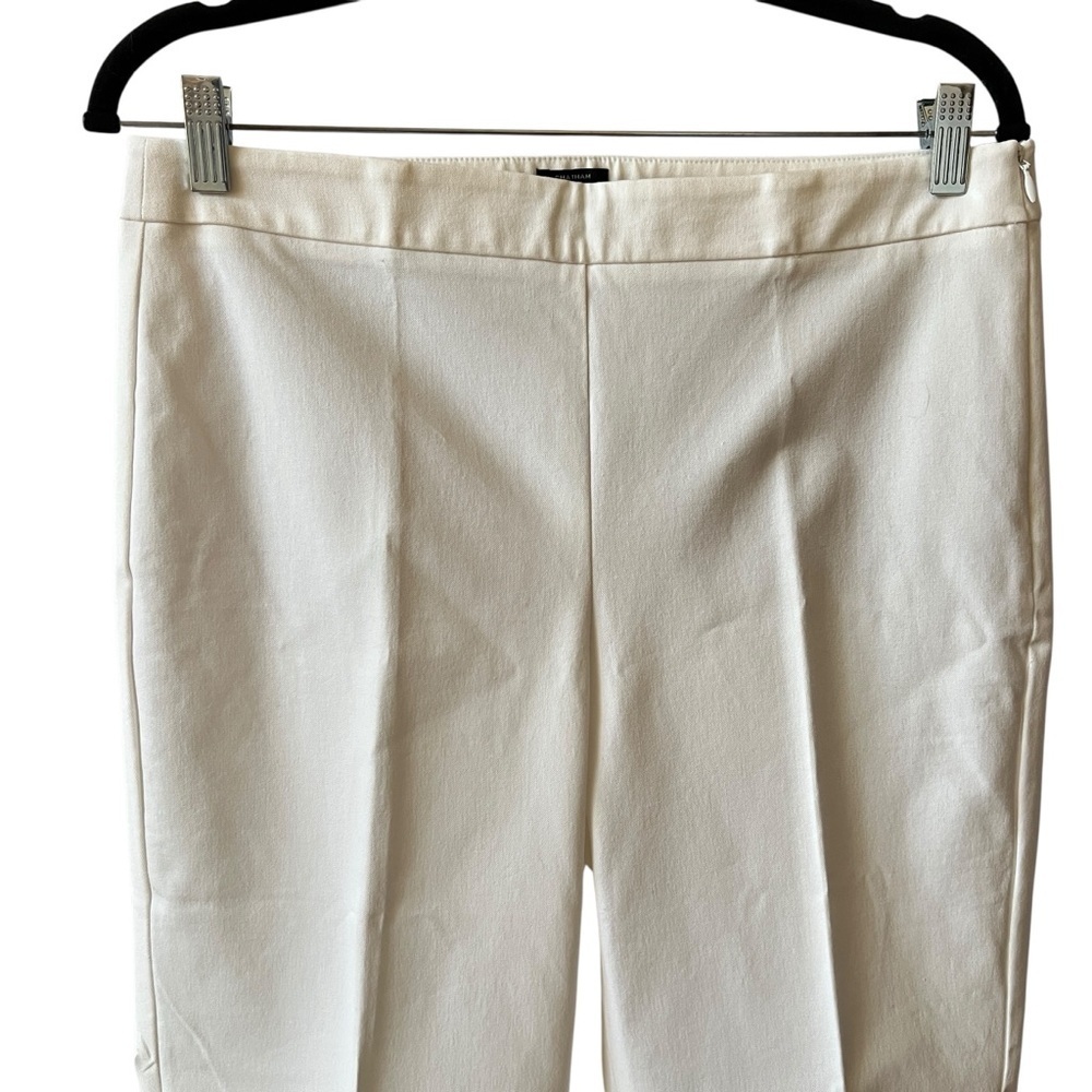 SOLD TALBOTS CHATHAM ANKLE PANT 8  STRAIGHT LEG SIDE ZIP ANKLE LGTH COASTAL NWT - Picture 3 of 10